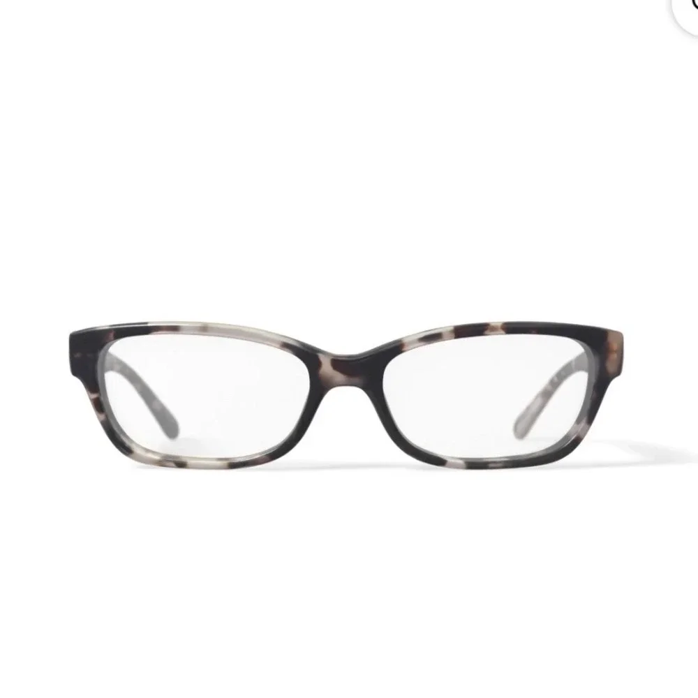 Coach‎ HC6119 5578 Eyeglasses Womens 53mm Gray Tortoise Rectangular  Frames